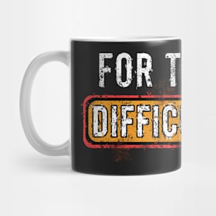 For the difficult grizzly bloatlord fitness motivation Mug